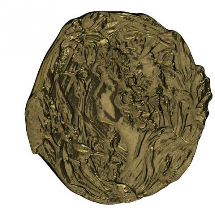 Dasselbe, nur mit den Konturen der begrenzenden Dreiecke.