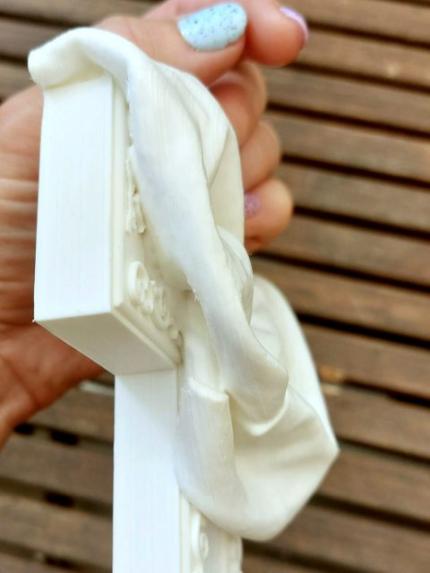 die zu auffüllende Hinterschnitt 