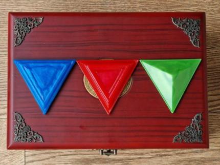 die Dreiecke von vorne