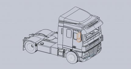 3D-Drahtgittervisualisierung