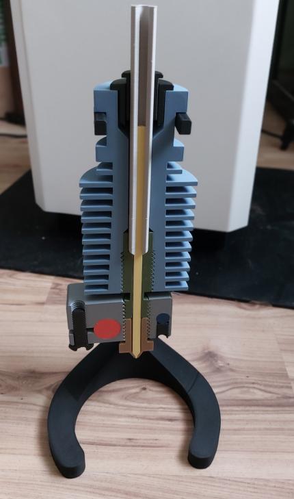 Hotend-Modell mit Ständer
