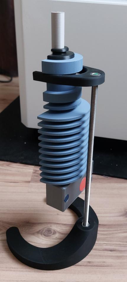 Hotend-Modell mit Ständer